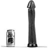 Analplug Dildo All Black 31 cm med Soft Touch