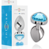 Anal Plug INTENSE with Diamond Jewel for Glamorous Pleasure