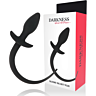 Analplug Darkness 28 cm i silikon för intensiv njutning