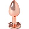 Analplug Secretplay Rose Gold Liten 7 cm