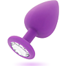 Analplug INTENSE Shelki M med diamantbas