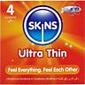 SKINS Ultra Tunna Premium Kondomer för Ökad Känslighet