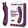Vibrator HIGH TECH PRETTY LOVE LUNAO Med dubbelspets