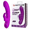HIGH TECH MONICA Rabbitvibrator med dubbel stimulering