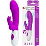 Rabbit Vibrator Pretty Love Naughty Bunny med Dubbel Stimulering