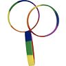 Silikonarmband PRIDE med LGBT-färger