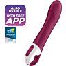 G-punktsvibrator Satisfyer Big Heat med värmefunktion