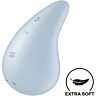 Satisfyer Dew Drop Liggande Vibrator med Dubbel-Silikon