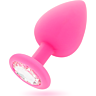 Analplug INTENSE Shelki L med Diamantbas