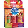 Lubrikant SKINS Fruity Lubes Kit med tre smakvariationer