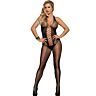 Bodystocking SUBBLIME med öppen rygg och korskorsdetaljer