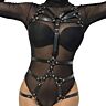Body harness SUBBLIME FETISH Justerbara remmar