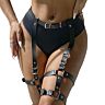 SUBBLIME Garter Harness med Ringar i One Size