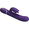 Pretty Love Flirtation Kanin Vibrator med Slickande Funktion