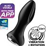 Analplug Satisfyer Rotator Plug 2+ med App Kontroll