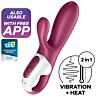 G-punktsvibrator Satisfyer Hot Bunny med värmefunktion