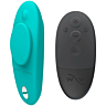 Trosvibrator WE-VIBE MOXIE+ med magnetklämma Aqua