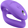 Parvibrator WE-VIBE SYNC O med omslutande klitorisstimulering, ljuslila