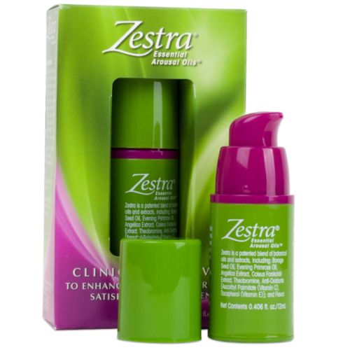 Stimulerande olja Zestra Deluxe | Värmande och besbar