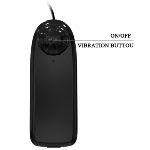 Dildo BAILE Arbitrary Realistisk med Sugapparat