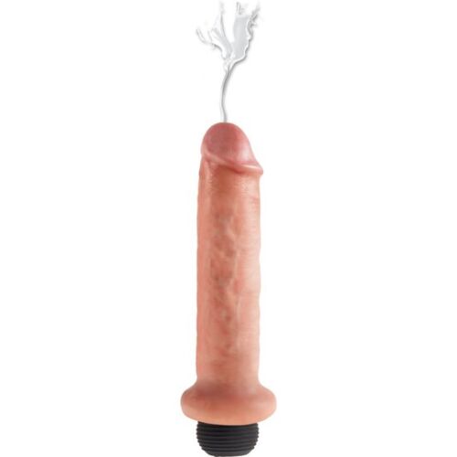Dildo KING COCK 17.8 CM med Jizzle Juice