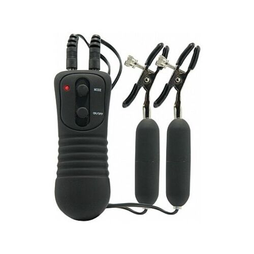 Brostvarta klämmor Vibrator Fetish Fantasy Series med 10 lägen