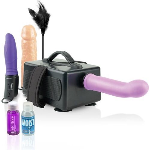 Bärbar sexmaskin Fetish Fantasy Series med universell strömadapter