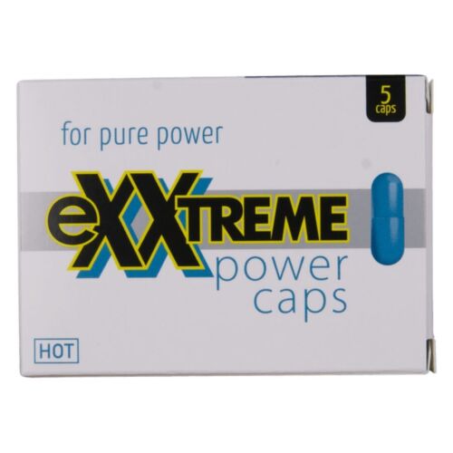 Piller för män HOT Exxtreme Power Caps - Öka vitaliteten
