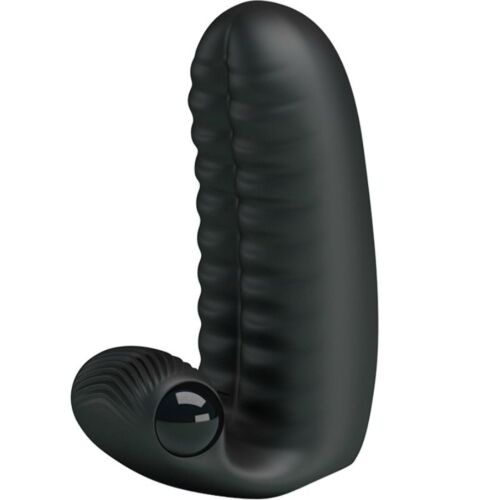 Vibrator Pretty Love Abbott Svart Fingerstimulator