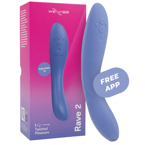 G-punktsvibrator We-Vibe Rave 2 - Dubbel stimulering