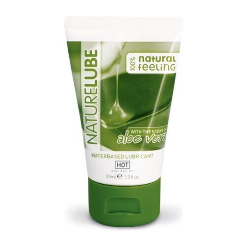 Vattenbaserat Glidmedel HOT Nature Lube Aloe Vera 30ml