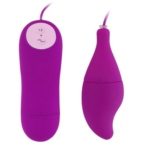 Vibrator BAILE PLEASURE SHELL12 med trådkontroll