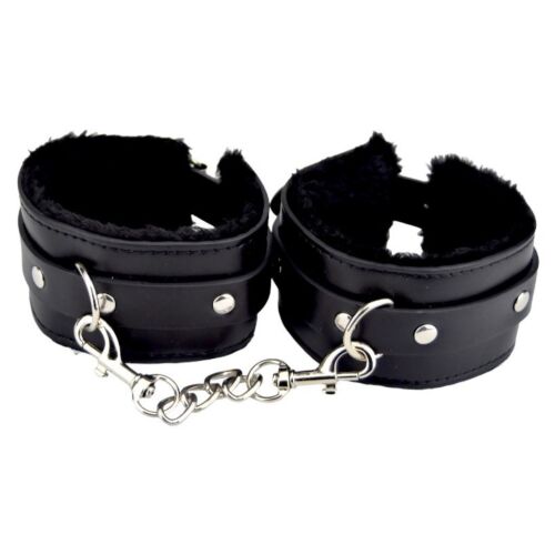 Restraints Bound to Please Furry Plush Handbojor med kedja