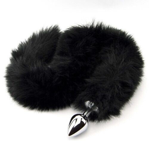 Buttplug Furry Fantasy Black Panther Tail 78 cm