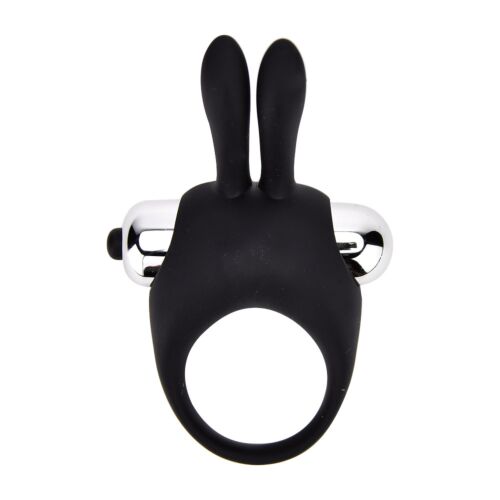 Ring Loving Joy Silicone Vibrating Rabbit med klitorisstimulering