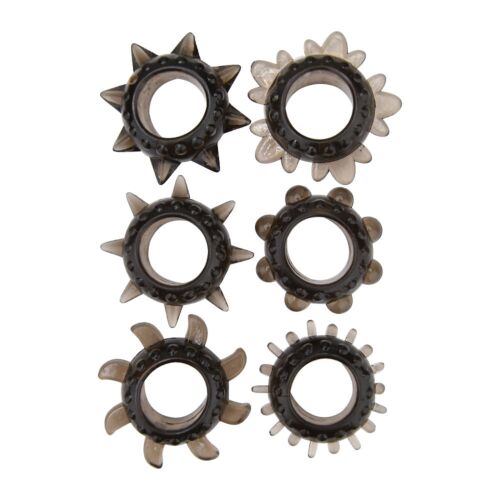 Cockring Set Loving Joy Textured - 6 stycken