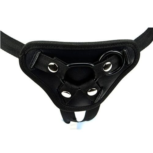 Loving Joy Universal svart sele för strap-on upplevelser