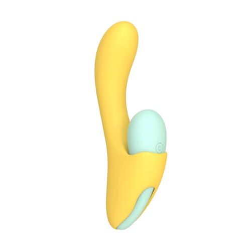 Rabbit Vibrator MINA Bloom 2 in 1 med klitorisstimulator