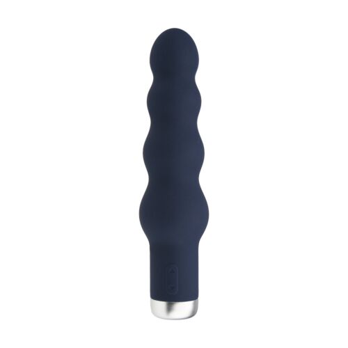Vibrator Nauti Silicone Ribbed 10 Function Waterproof