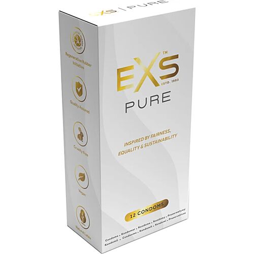 Kondomer Exs Pure 12-pack – Ultratunn Upplevelse