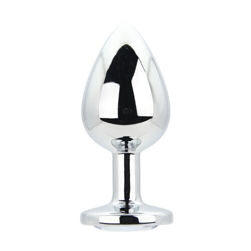 Buttplug Toosh Metal Large med juvelbas Plata