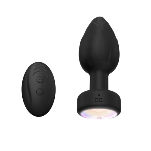 Buttplug Toosh Remote Controlled Light Up Vibrating