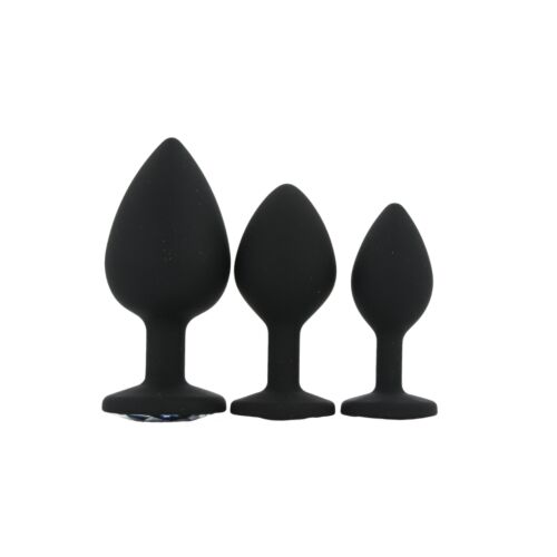 Buttplug Toosh Set av 3 för nybörjare och avancerade