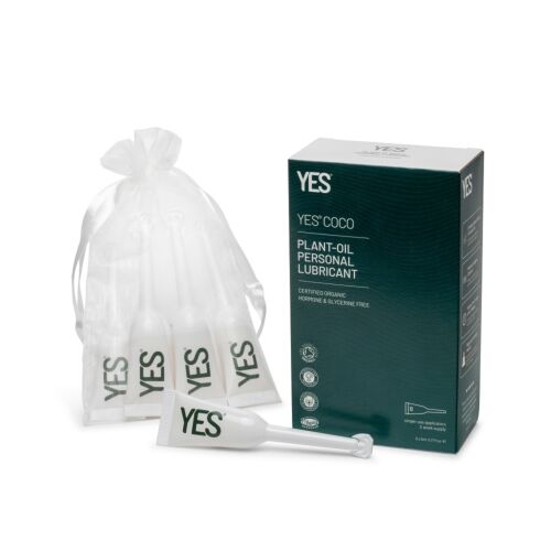 YES Coco Oil-Based Lubricant 6x5ml Engångsapplikatorer