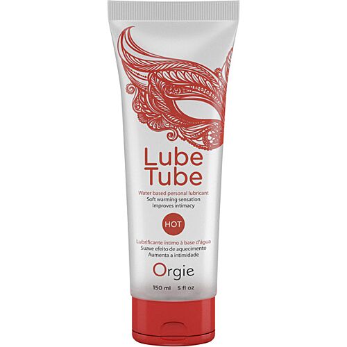 Lubricant Orgie Lube Tube Hot med värmande effekt