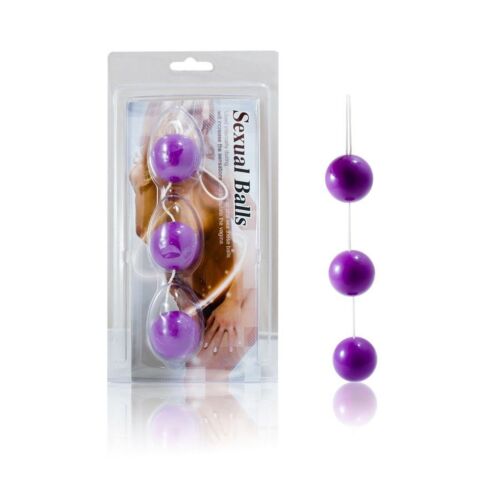 Anal Bollar BAILE STIMULATING med Utdragning Ring