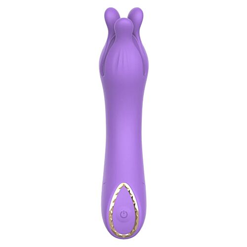 Extern vibrator PARTY UP Kelly med flexibelt blomhuvud