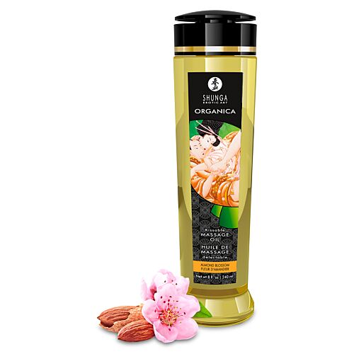 Massageolja Shunga Almond Blossom med söt mandeldoft