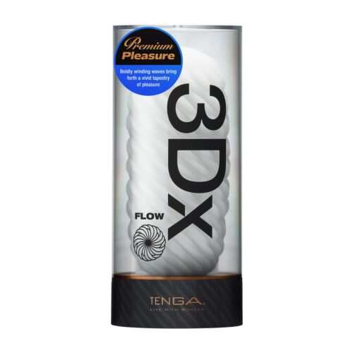 Masturbator Tenga 3DX Flow med dynamisk stimulering