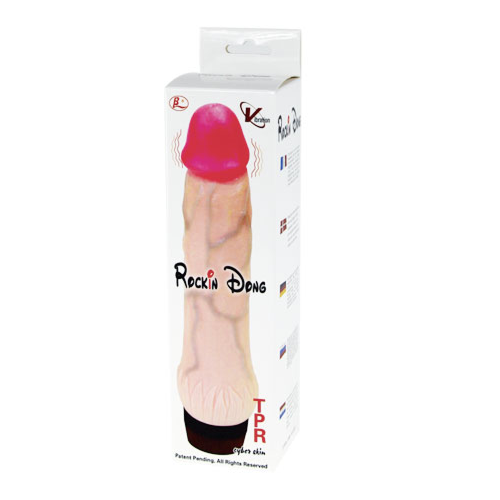 Realistisk Vibrator BAILE Rockin Dong III med Flera Hastigheter